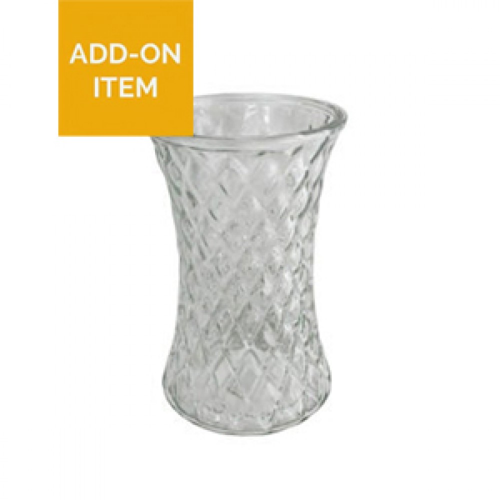 Diamond Effect Vase